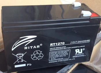 RT1270 12V7AH Ritar Akumulatora drošība piekļuves kontroles UPS rezerves barošanas akumulators
