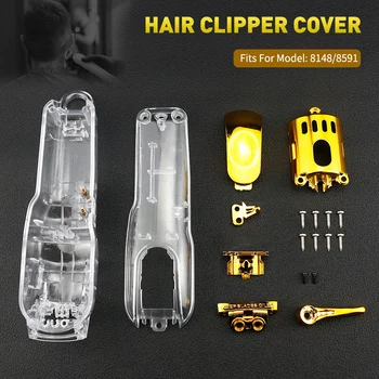Frizētava Piederumi Elektriskie Matu Clipper Vāciņu Komplekts Modifikācijas Hair Clipper Atpakaļ Mājokļu Gadījumā Priekšējo Vāku, Wahl 8148 Clipper Vāciņu