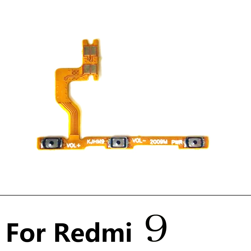 Apjoms Barošanas Slēdzi Uz Off Sānu Taustiņš Taustiņš Flex Kabelis Xiaomi Redmi 7 9 4.A 5.A 6/6A 7A 8/8A 9A Redmi 5 Plus 4 Pro K30