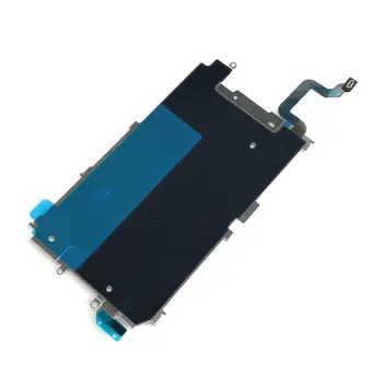 5gab/set LCD Ekrāns Metāla plāksne ar savienotājs pogu home taustiņu Flex Kabelis un pilnu skrūves sīkas Detaļas, iPhone 6 6 Plus