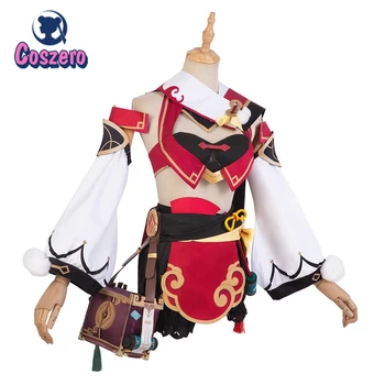 Spēle Genshin Ietekmes Yanfei cosplay kostīmu Parūkas Cepuri Vienādu Sieviešu Apģērbs Cosplay Halloween