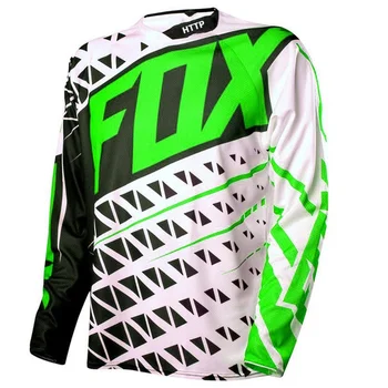 Moto velosipēdu jersey long sleeve riteņbraukšana mtb enduro krekls lejup t-krekls camiseta motokrosa mx kalnu velosipēds apģērbu fox mtb