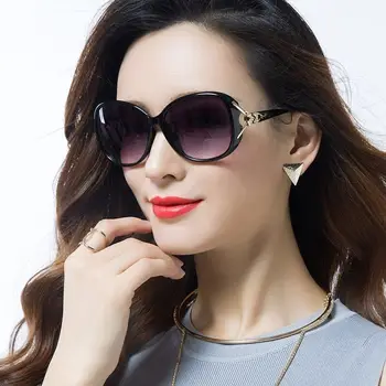 Jaunu acu aizsardzība saulesbrilles sieviešu jūra zvaigžņu korejiešu versija rāmja saulesbrilles, apaļu seju, UV aizsardzības brilles elegantās