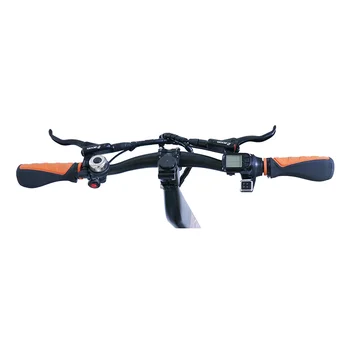 Elektriskā motorollera gumijas rokturis saķere Kaabo KARAVĪRS segtu standarta MTB velosipēdu 22mm vilcējstienis anti slip rokturis