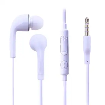 Vadu Austiņas 3.5 mm In-ear Austiņas Ar iebūvētu Mikrofonu Bass Sporta Austiņas Stereo Austiņas, lai Xiaomi Iphone, Samsung