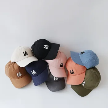 Zēns Meitene Beisbola cepure korejiešu Versiju, Jūra, Dzidri Krāsu Hip-Hop Snapback Cepures Gadījuma Bērnu Cepures Āra Bērniem, Cepure, Saulessargs