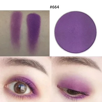 R&B mirgošana violeta eyeshadow INS mirdzēt pigmenta ūdensizturīgs matēts eyeshadow skaistumu grims krāsu paleti pop grims