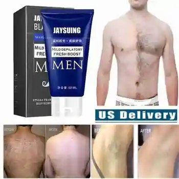 Vīriešu depilācijas Krēms 65g Vieglas, Svaigas Depilācijas Ielīmējiet Bārdas Ūsas Noņemšanas Unisex Dabas Maigu depilācijas Krēms