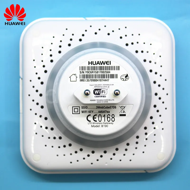 Huawei bloķēta izmantot B190 WiFi Router 4G LTE 100Mbps Mājas Bezvadu Hotspot Maršrutētāju ar sim kartes slots PK E5170 E5180