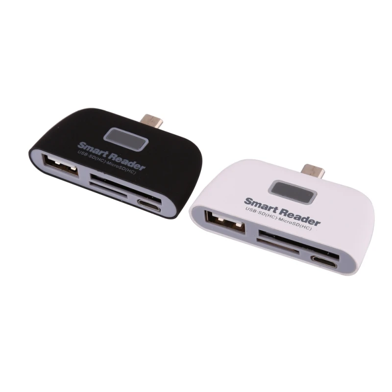 11 Veidi OTG Micro SD TF Atmiņas Kartes Lasītājs TypeC USB3.1/2.0 All-in-One RUMBU Daudzfunkciju ātrgaitas Bezmaksas Disku Klēpjdators